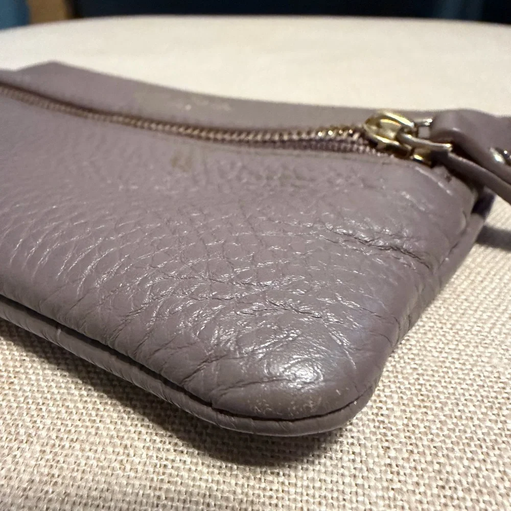 Kate Spade Pebbled Leather Small Card Wristlet